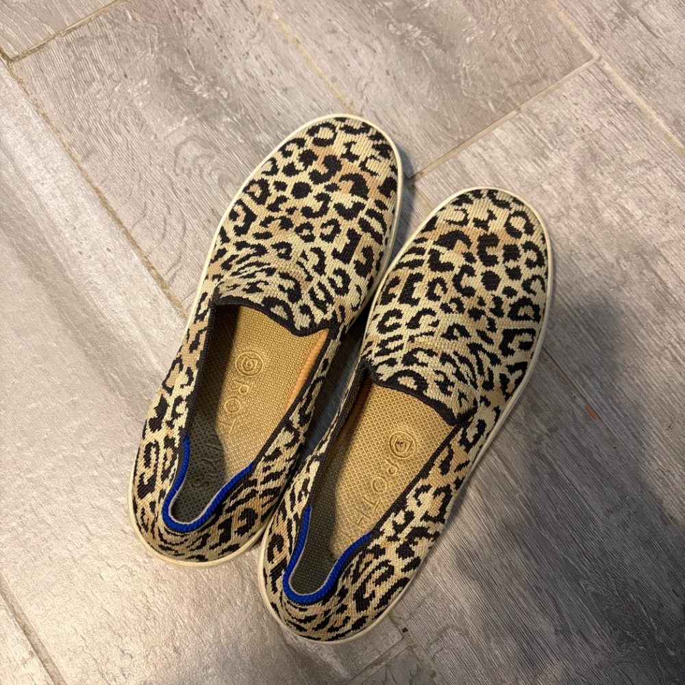 Rothy's Original Slipon Sneaker - Cheetah - Picture 3 of 3
